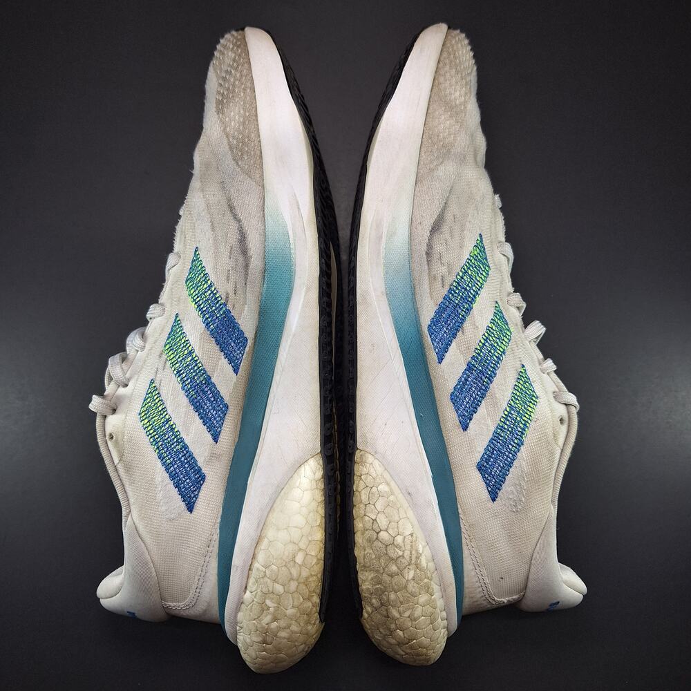 Adidas Supernova 3 White Lucid Lemon Arctic Fusion Shoes HQ1806 Men's Size 10 - Picture 10 of 13